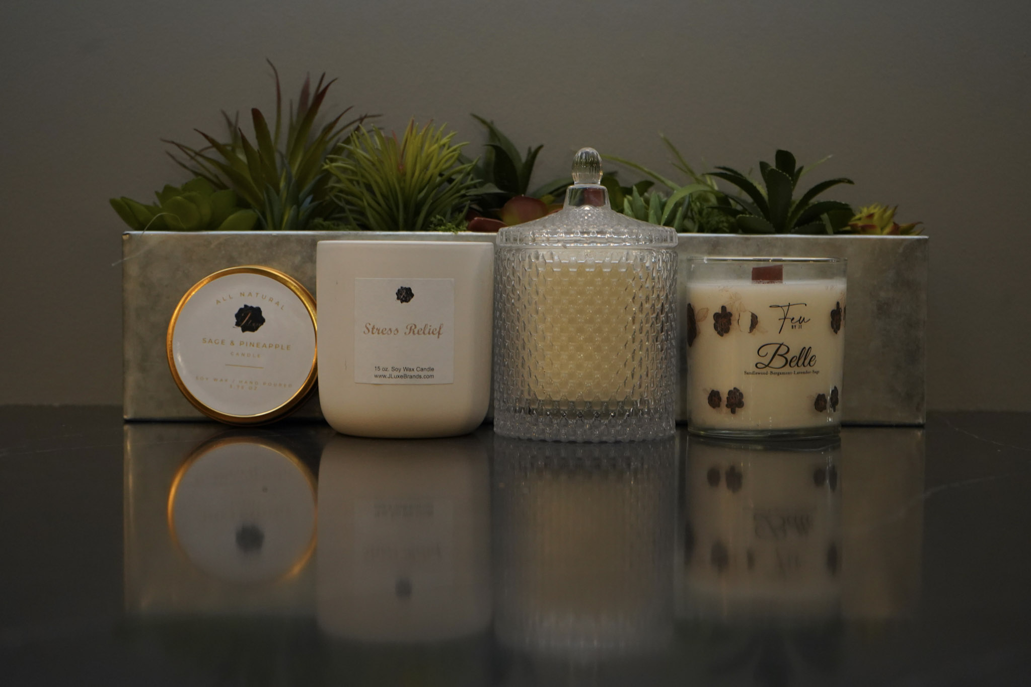 J.Luxe candles by Jill of Tradez Multimedia