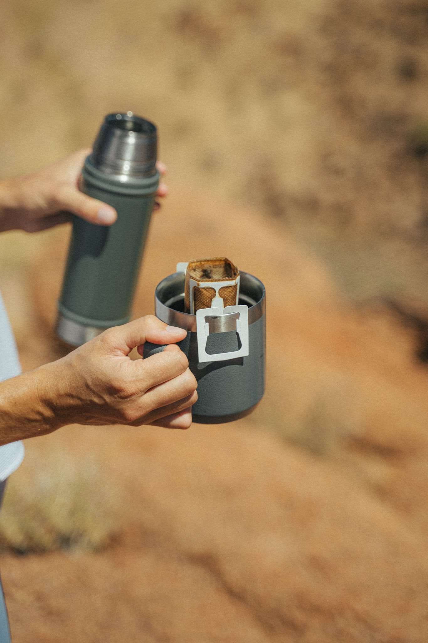 Tasse et thermos avec drip bag ANOM