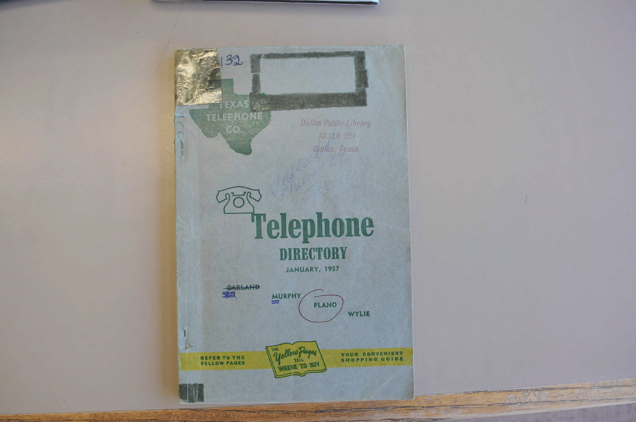 1957 Phone Book