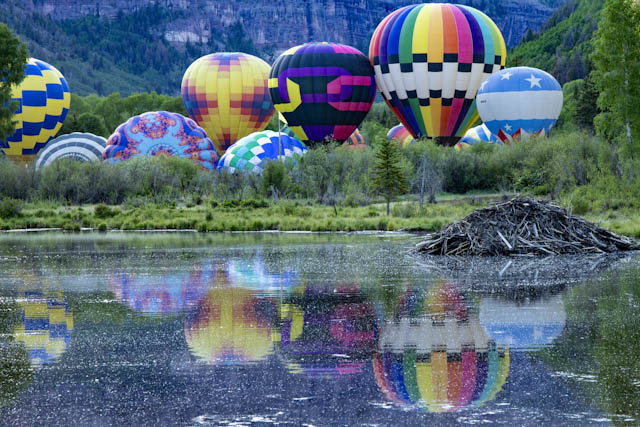 Saturday Morning Telluride Balloon Festival 2026