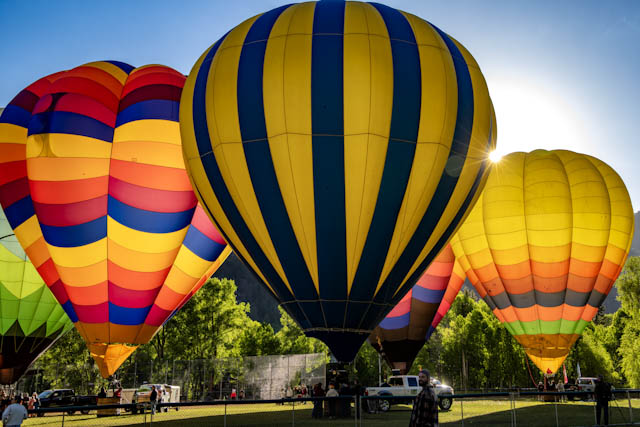 Saturday Morning Telluride Balloon Festival 2026