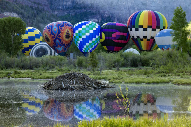 Saturday Morning Telluride Balloon Festival 2026