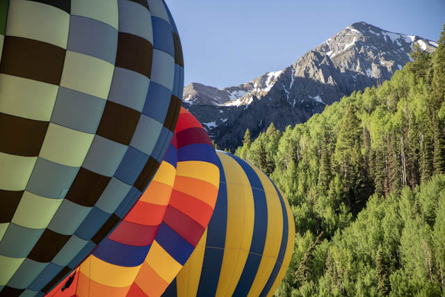 Saturday Morning Telluride Balloon Festival 2026